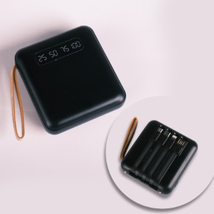 Powerbank w/ leather handle