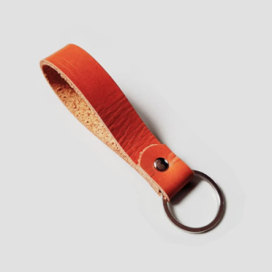 Simple Leather Keychain